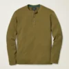 Camiseta Henley de tejido waffle Camiseta Henley de tejido waffle