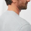 Camiseta Henley ligera de tejido waffle