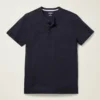 Camiseta Henley suave para el día a día