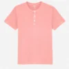 Camiseta Henley teñida Camiseta Henley teñida