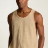Camiseta sin mangas de lino Camiseta sin mangas de lino