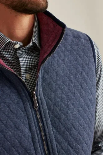 Chaleco acolchado reversible