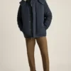 Chaqueta acolchada de lana italiana