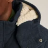 Chaqueta acolchada de lana italiana
