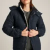 Chaqueta acolchada de lana italiana