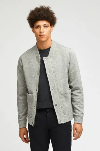 Chaqueta bomber de borrego