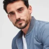 Chaqueta bomber de nailon ligera Chaqueta bomber de nailon ligera