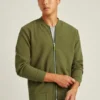 Chaqueta bomber de punto Chaqueta bomber de punto