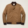 Chaqueta bomber ligera para hombre | Modelo acolchado con relleno de plumón Chaqueta bomber ligera para hombre | Modelo acolchado con relleno de plumón