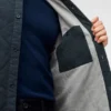 Chaqueta de camisa acolchada Chaqueta de camisa acolchada