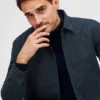 Chaqueta de camisa acolchada Chaqueta de camisa acolchada