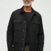 Chaqueta de campo de cuatro bolsillos