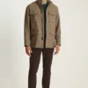 Chaqueta de campo de lana italiana con cuatro bolsillos Chaqueta de campo de lana italiana con cuatro bolsillos