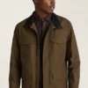 Chaqueta de campo para hombre de Bonobos | Ropa de abrigo de otoño de algodón encerado