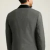 Chaqueta de esmoquin con cuello chal Chaqueta de esmoquin con cuello chal