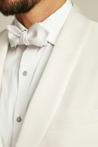 Chaqueta de esmoquin de lana italiana elástica Empire