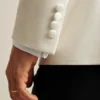 Chaqueta de esmoquin de lana italiana elástica Empire Chaqueta de esmoquin de lana italiana elástica Empire