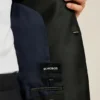 Chaqueta de esmoquin de lino italiano