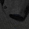 Chaqueta de esmoquin de lino italiano