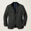 Chaqueta de esmoquin de lino italiano