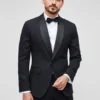 Chaqueta de esmoquin de lino italiano elástico Capstone Chaqueta de esmoquin de lino italiano elástico Capstone
