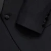 Chaqueta de esmoquin de lino italiano elástico Capstone Chaqueta de esmoquin de lino italiano elástico Capstone