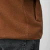 Chaqueta de felpa raglán Chaqueta de felpa raglán
