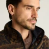Chaqueta de forro polar de lana italiana