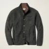 Chaqueta de forro polar de lana italiana
