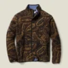 Chaqueta de forro polar de lana italiana