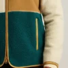 Chaqueta de forro polar de pelo largo