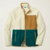 Chaqueta de forro polar de pelo largo