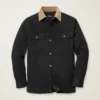 Chaqueta de lona con forro de felpa Teddy