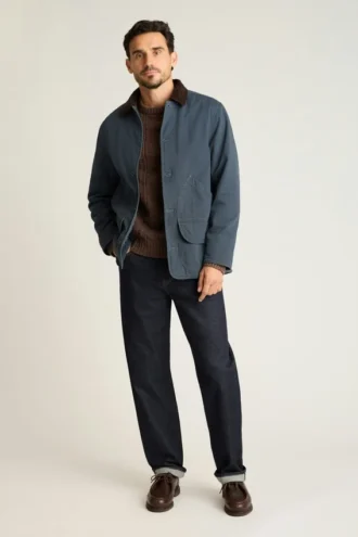 Chaqueta de lona para hombre de Bonobos | Ropa de trabajo de rancho con forro de franela