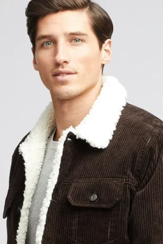 Chaqueta de pana para hombre