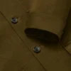 Chaqueta de trabajo de algodón italiano con acabado de ante