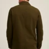 Chaqueta de trabajo de algodón italiano con acabado de ante