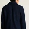 Chaqueta de trabajo de lana italiana cepillada