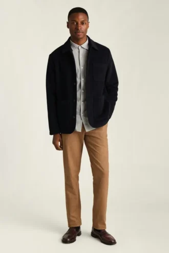 Chaqueta de trabajo de lana para hombre de Bonobos | Ropa de trabajo de lujo en mezcla de cachemira