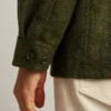 Chaqueta de trabajo de tweed británico Chaqueta de trabajo de tweed británico