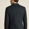 Chaqueta de traje de algodón elástico italiano