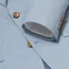Chaqueta de traje de cambray elástico portugués