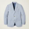 Chaqueta de traje de cambray elástico portugués