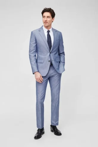 Chaqueta de traje de cambray Foundation