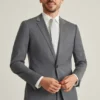 Chaqueta de traje de lana elástica Jetsetter Stretch