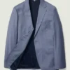 Chaqueta de traje de lana elástica Jetsetter Stretch