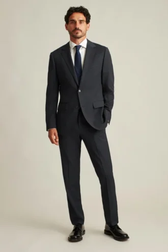 Chaqueta de traje de lana italiana 120S de primera calidad