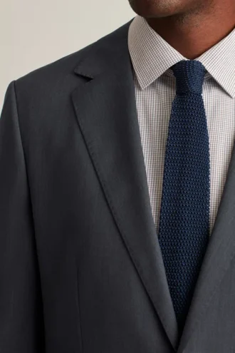 Chaqueta de traje de lana italiana 120S de primera calidad