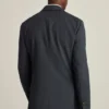 Chaqueta de traje de lana italiana 120S de primera calidad Chaqueta de traje de lana italiana 120S de primera calidad