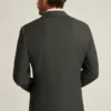 Chaqueta de traje de lana italiana 120S de primera calidad Chaqueta de traje de lana italiana 120S de primera calidad